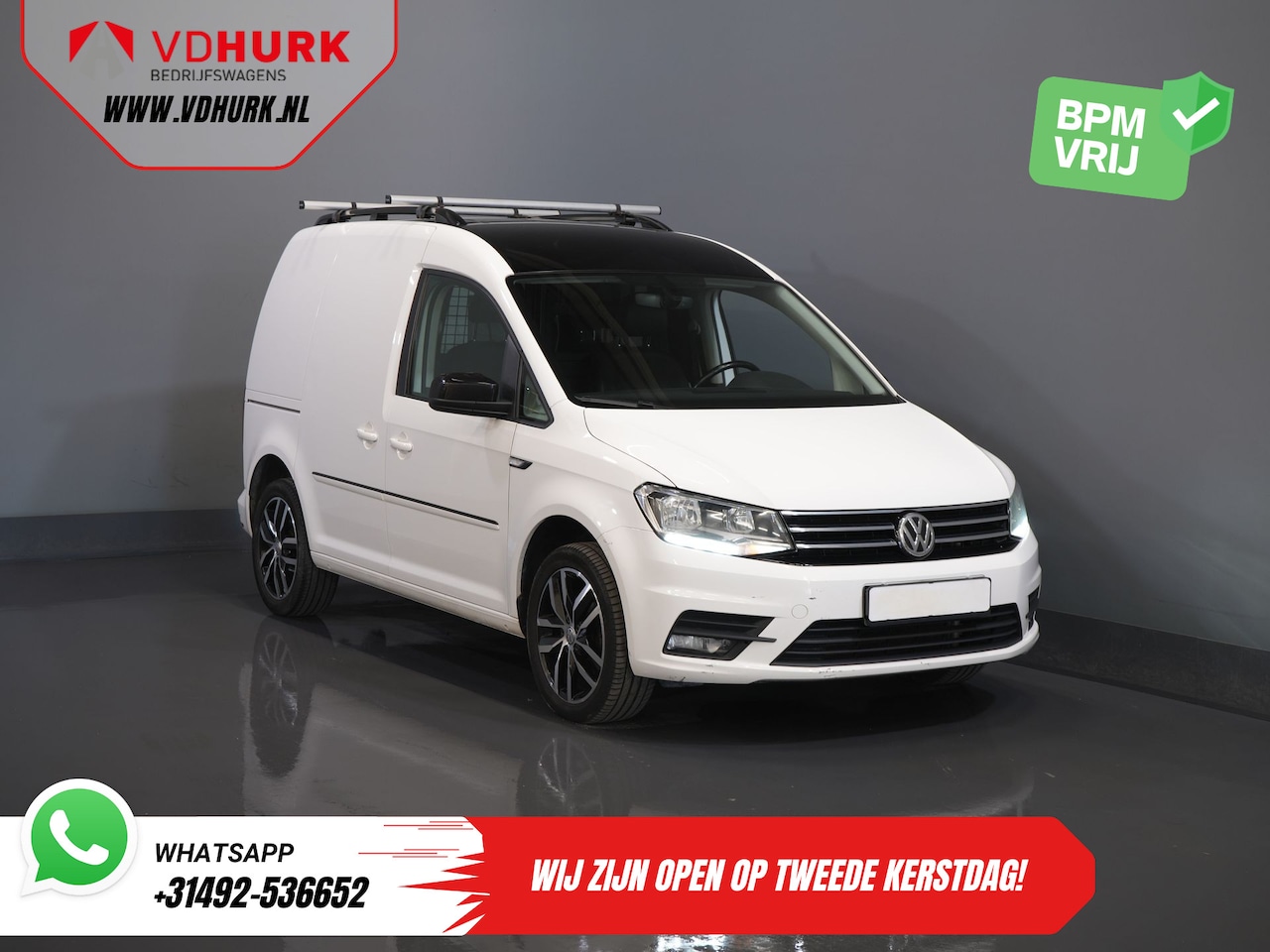 Volkswagen Caddy - 2.0 TDI 100 pk DSG Aut. BPM VRIJ! Edition 35 Carplay/ Stoelverw./ Standkachel/ Cruise/ Air - AutoWereld.nl