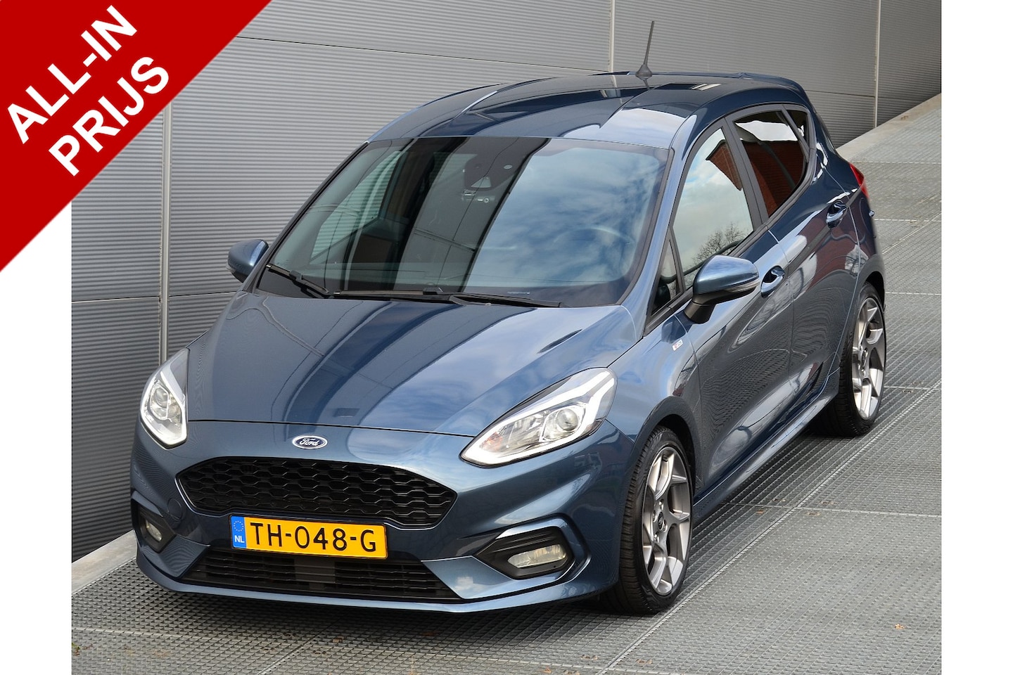 Ford Fiesta - 1.0 ECOBOOST ST-LINE 5-DEURS | NL-AUTO | WINTERPAKKET | NAVI | CLIMATE | ALL SEASON BANDEN - AutoWereld.nl