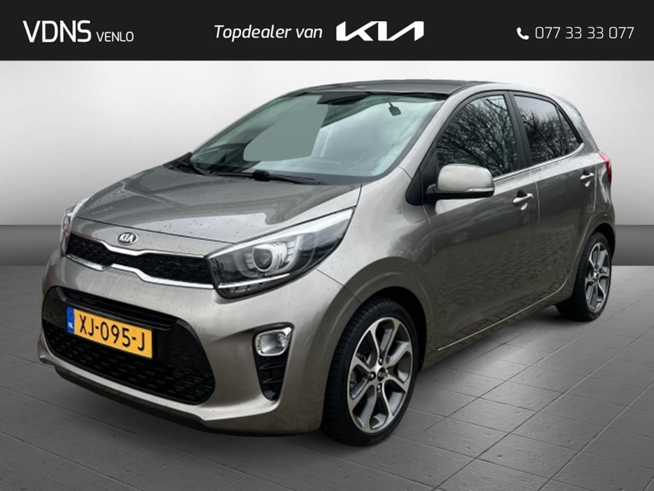 Kia Picanto - 1.0 CVVT Design Edition Ledere Bekleding - AutoWereld.nl