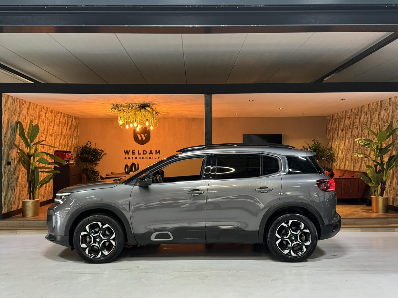 Citroën C5 Aircross - 1.2 PureTech Shine Garantie CarPlay 360 PDC LED DAB ACC Clima Navi Elek. Achterklep Lane R - AutoWereld.nl