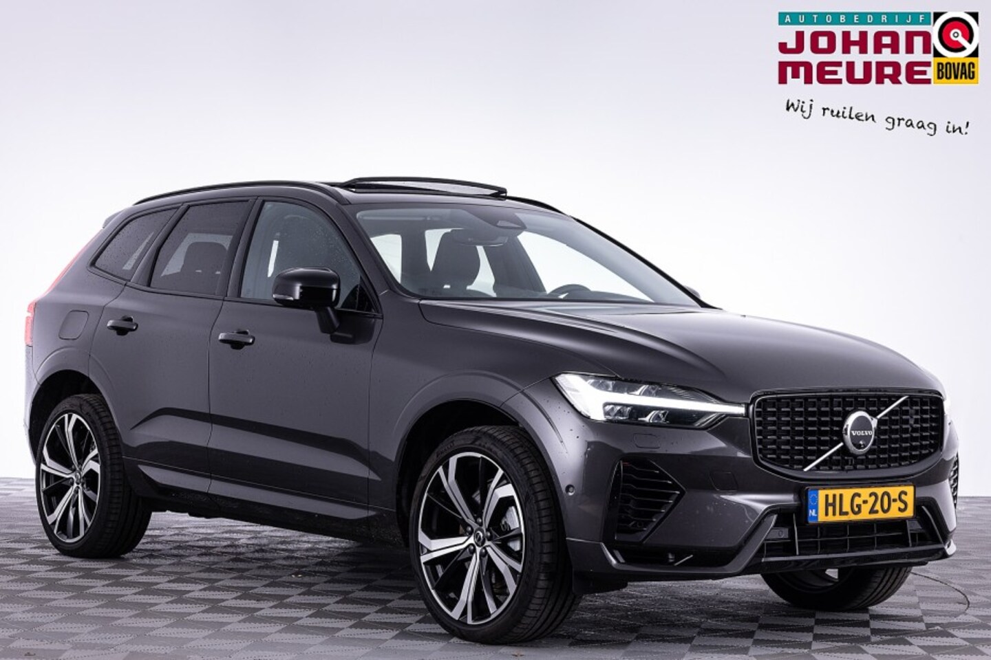 Volvo XC60 - 2.0 T8 Plug-in hybrid AWD Ultra Dark | LUCHTVERING | PANORAMADAK ✅ 1e Eigenaar - AutoWereld.nl
