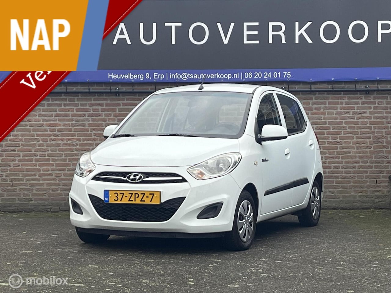 Hyundai i10 - 1.0 i-Drive Cool+AIRCO+NAP - AutoWereld.nl