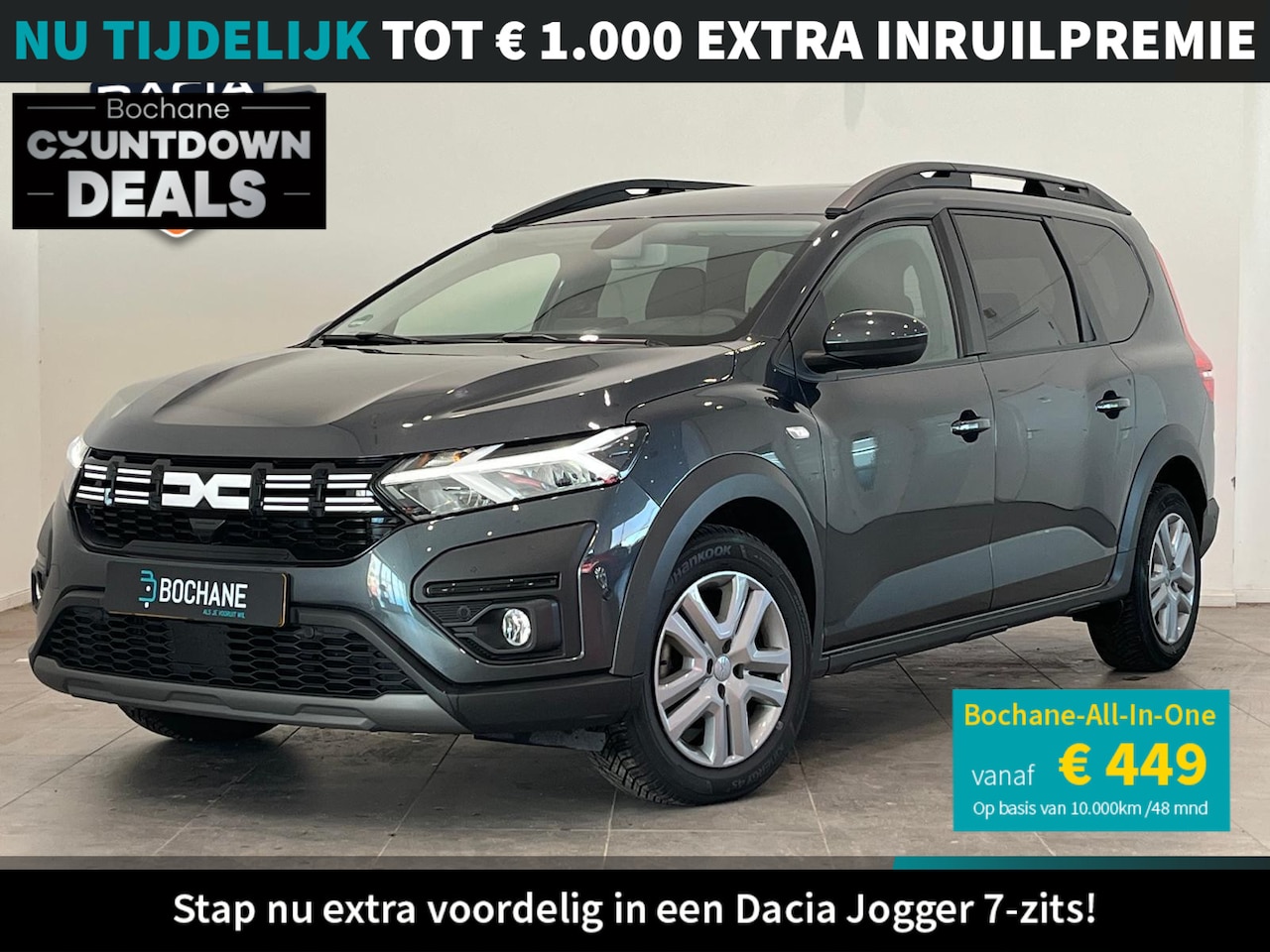 Dacia Jogger - 1.0 TCe 110 Expression 7p. | 7-persoons | Navigatie | Dodehoekdetectie | Parkeersensoren v - AutoWereld.nl