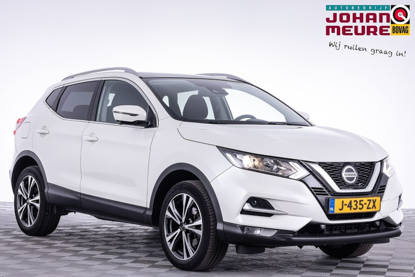 Nissan Qashqai - 1.3 DIG-T N-Connecta | PANORAMADAK | KEYLESS | 360 Camera ✅ 1e Eigenaar - AutoWereld.nl