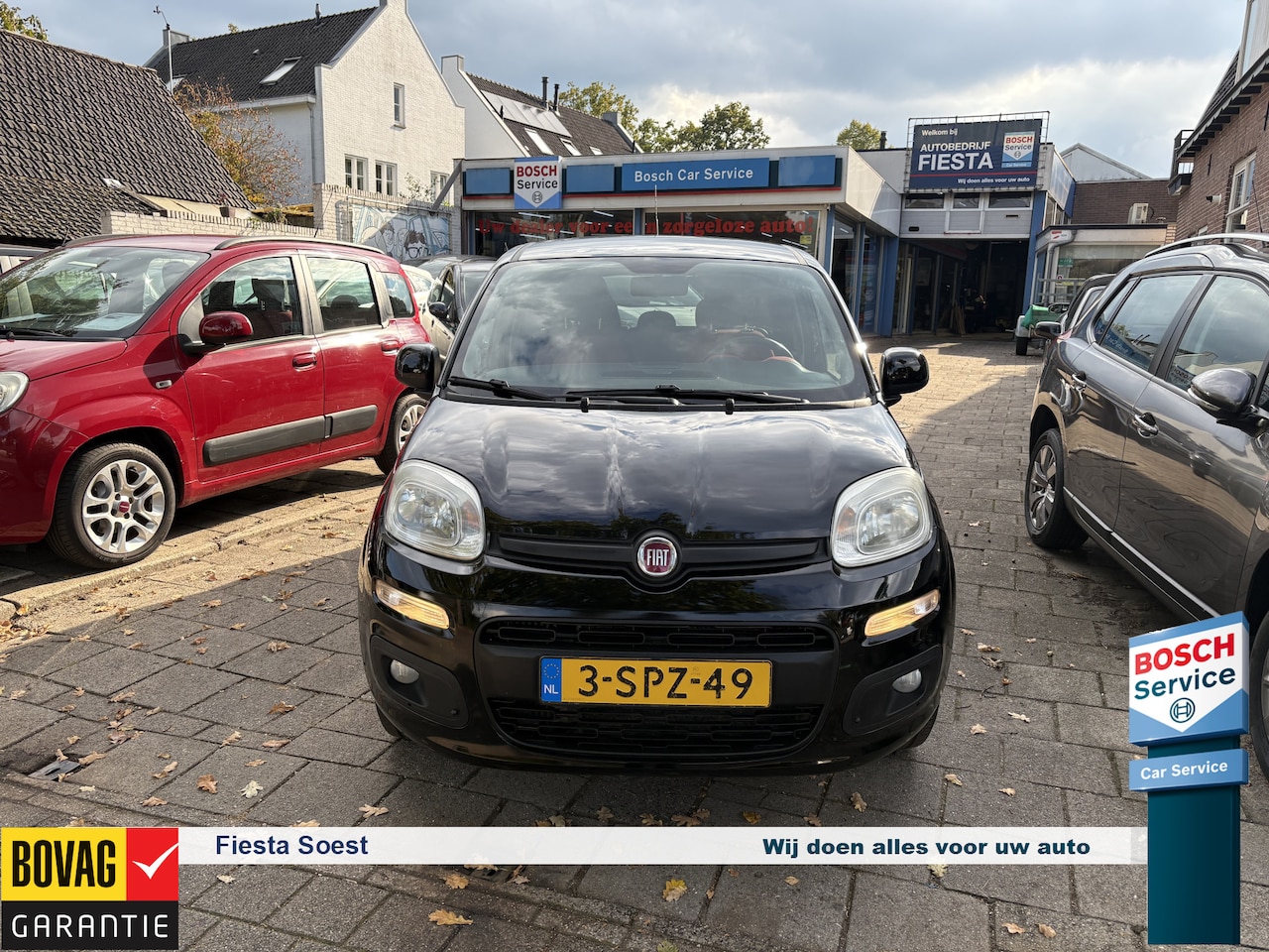 Fiat Panda - 0.9 TwinAir Lounge met Trekhaak Orignele interieur kleuren - AutoWereld.nl