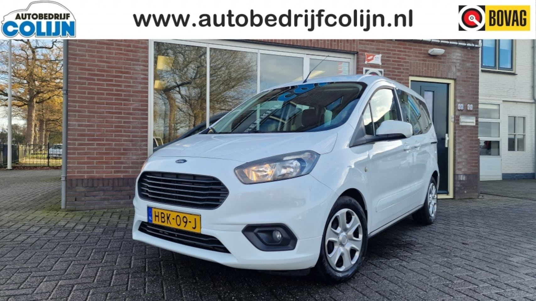 Ford Tourneo Courier - 1.0 Titanium 1.0 Titanium, Stoelverwarming, Bluetooth, Cruise Control - AutoWereld.nl