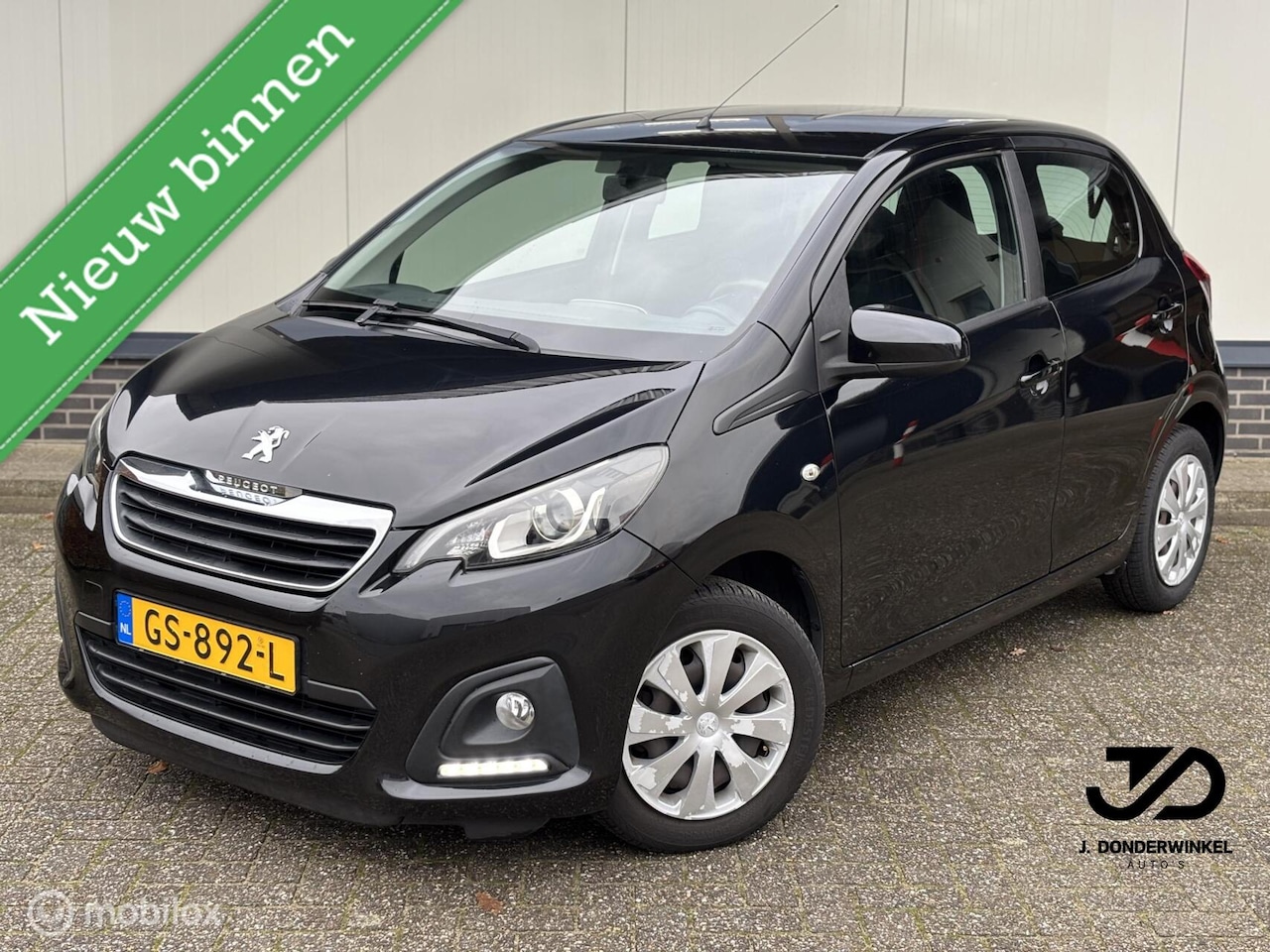 Peugeot 108 - 1.0 AUTOMAAT 5-Deurs airco CV Elektr ramen - AutoWereld.nl