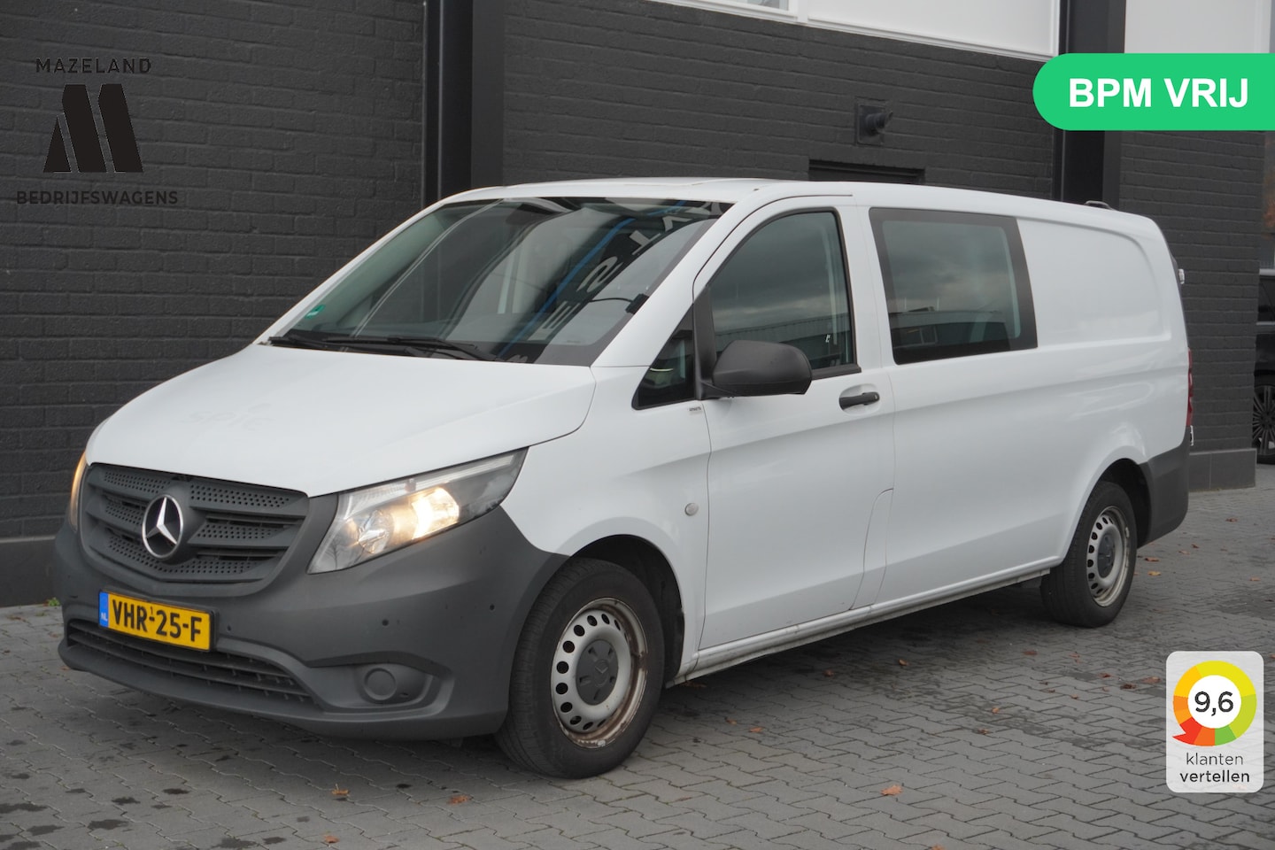 Mercedes-Benz Vito - 114 CDI Automaat XL Dubbele Cabine EURO 6 - Airco - Navi - Cruise - €17.950,- Excl. - AutoWereld.nl