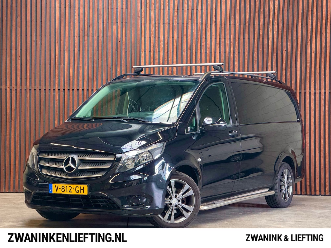 Mercedes-Benz Vito - 116 CDI Lang AIRCO-CRUISE-PDC-CAMERA-LEDER-TEL-BLUETOOTH-TREKHAAK - AutoWereld.nl