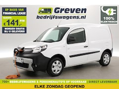 Renault Kangoo - Z.E. 33 kWh Huur-Accu | SOH 94% | Elektrisch | Airco | Cruise | Parkeersens. | Stoelverw