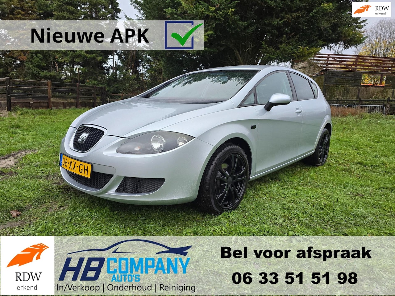 SEAT Leon - 1.6 Sport | Nieuwe Distributieriem | Nieuwe APK | Zeer nette staat!! - AutoWereld.nl