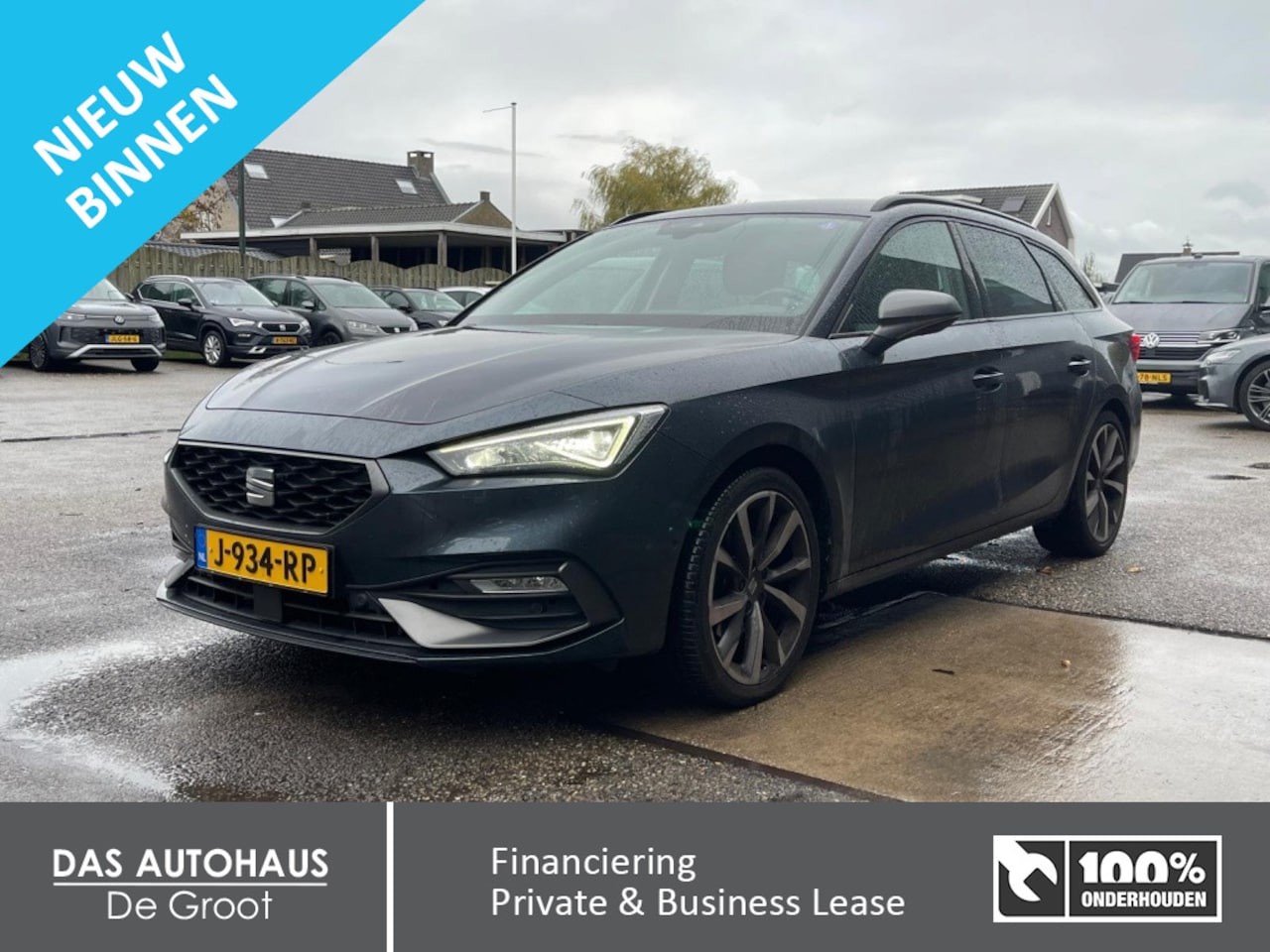 SEAT Leon Sportstourer - 1.5 eTSI 150pk DSG FR | ACC | Camera | Elk Trekhaak - AutoWereld.nl