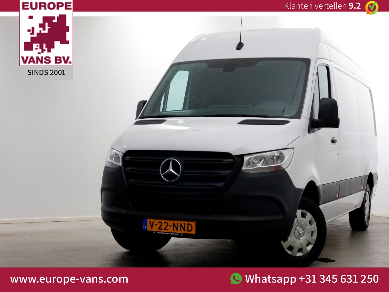 Mercedes-Benz Sprinter - 316 CDI 163pk RWD 7G Automaat L2H2 Airco/Camera 08-2020 - AutoWereld.nl