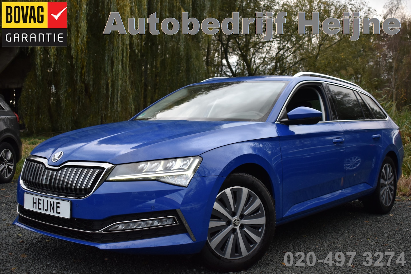 Skoda Superb Combi - iV 218PK DSG HYBRID BUSINESS VIRTUAL/NAVI/TREKHAAK - AutoWereld.nl