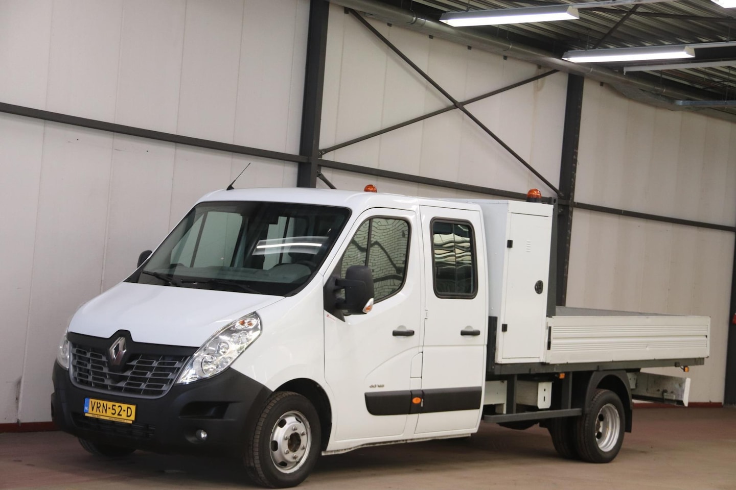Renault Master - 2.3 dCi DC DUBBEL CABINE OPEN LAADBAK - AutoWereld.nl