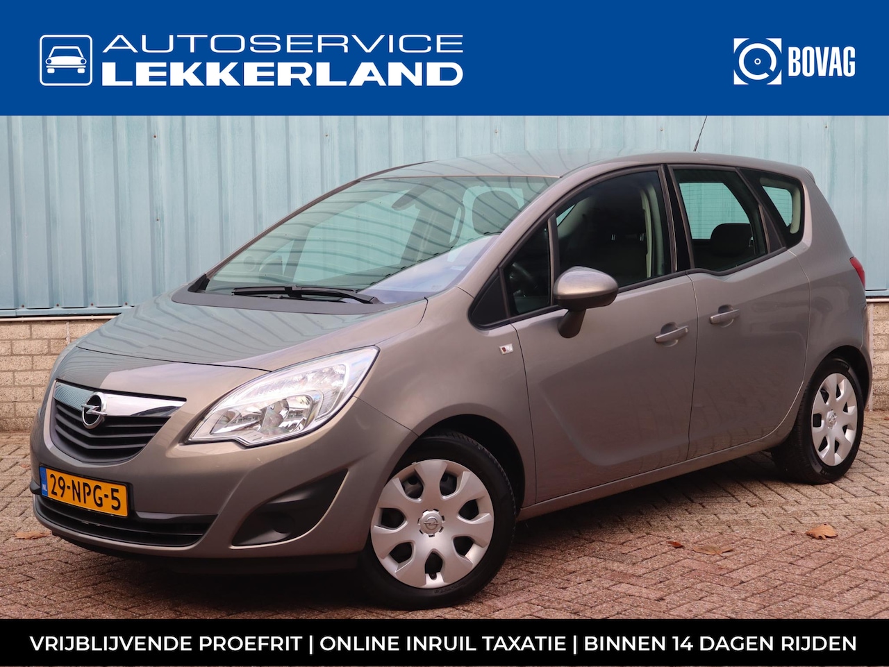 Opel Meriva - 1.4 Turbo 120PK H6 Edition | LAGE KM-STAND | AIRCO | - AutoWereld.nl