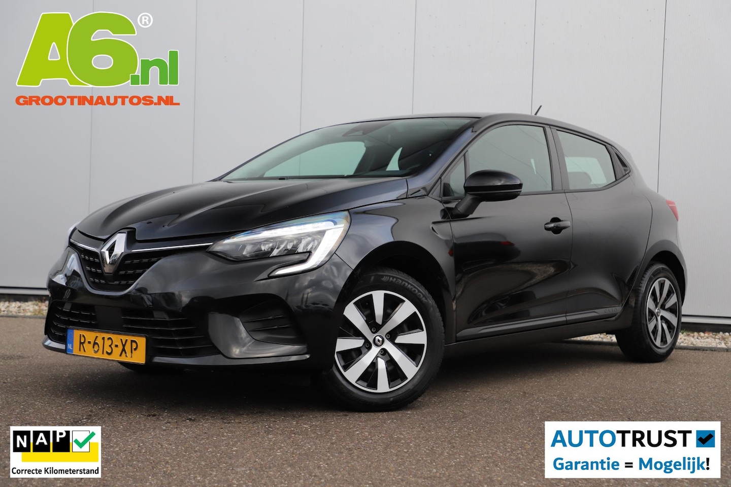 Renault Clio - 1.0 TCe 90 Equilibre Navigatie Carplay Android Airco Cruise Control Rijstrooksensor Parkee - AutoWereld.nl
