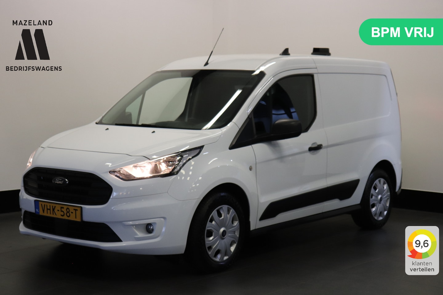 Ford Transit Connect - 1.5 EcoBlue EURO 6 - Airco - Navi - Trekhaak - €9.900,- Excl. - AutoWereld.nl