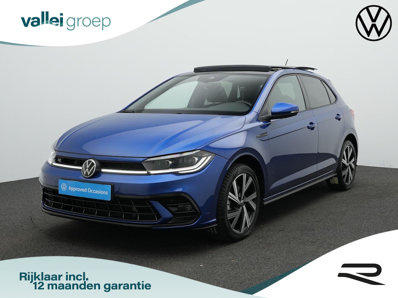 Volkswagen Polo - 1.0 TSI 110 pk DSG R-Line Business | Panoramadak | Navigatie Discover Pro | IQ Light | Ach - AutoWereld.nl