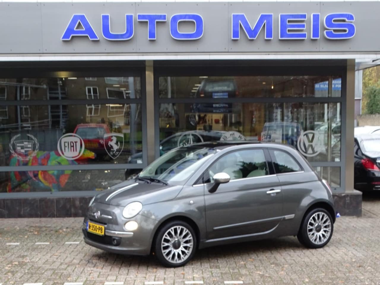 Fiat 500 - 1.2 LOUNGE Airco Leer PanoramaDak - AutoWereld.nl