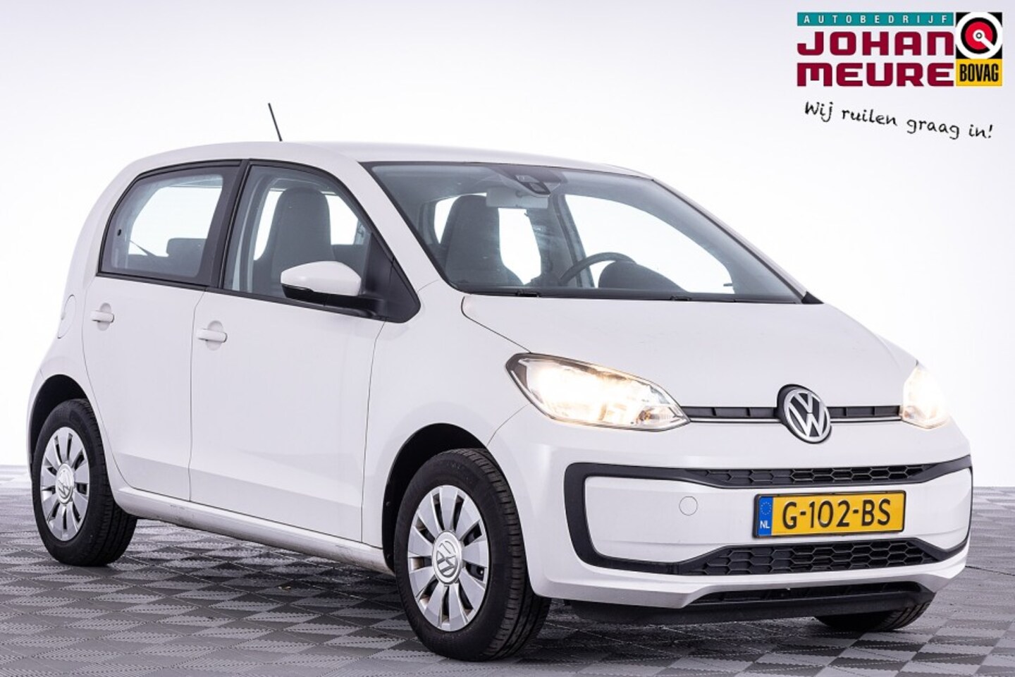 Volkswagen Up! - 1.0 EcoFuel move up! 5-drs *AARDGAS*✅ 1e Eigenaar - AutoWereld.nl