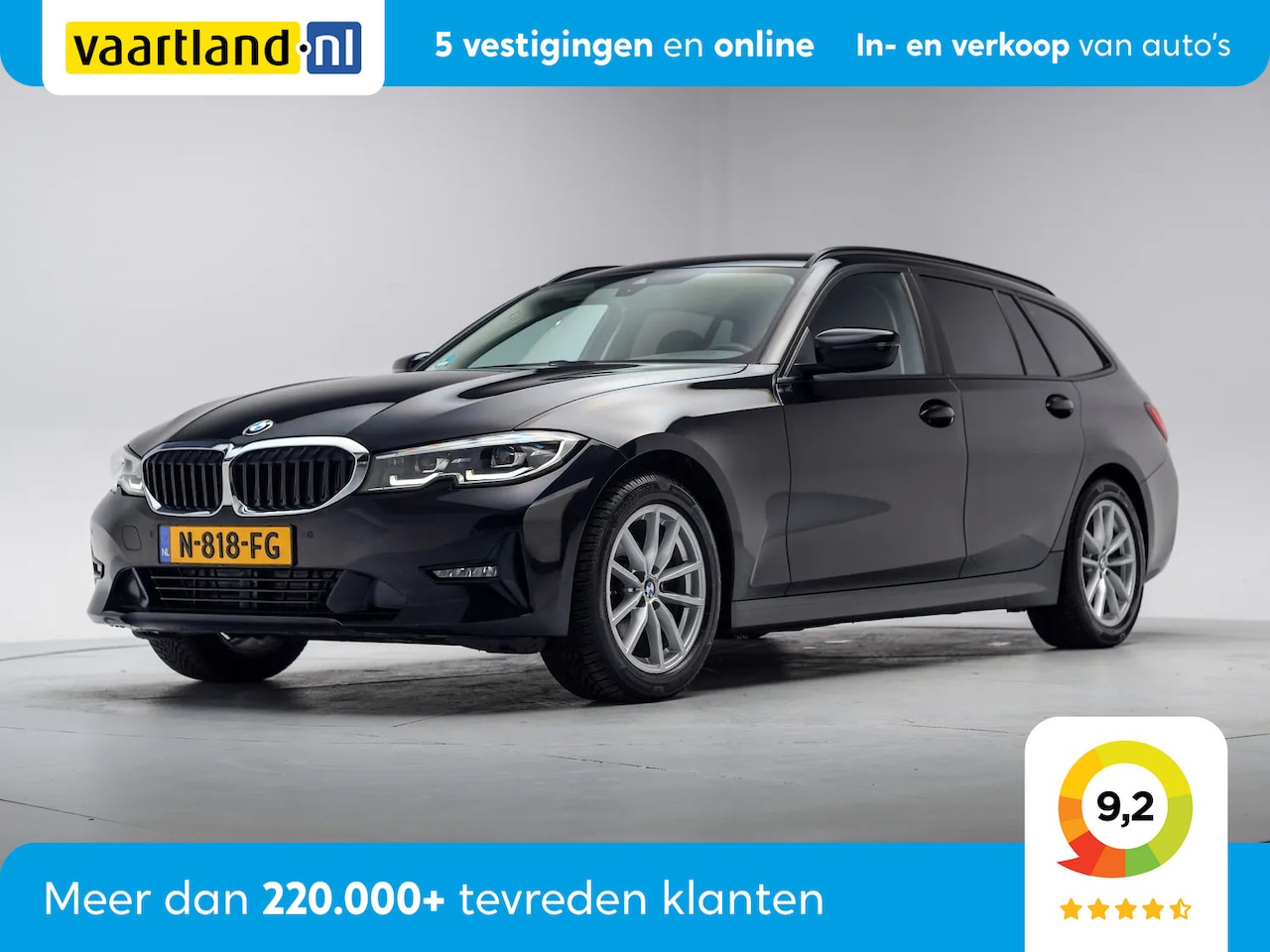 BMW 3-serie Touring - 318i Executive Sportline Aut. [ LED Live-cockpit Prof. Half-leder Apple/Android ] - AutoWereld.nl