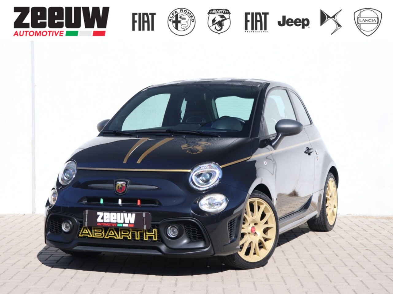 Abarth 595 - 1.4 T-Jet 165 PK Turbo Scorpione Oro | 1 of 2000 | 17" - AutoWereld.nl