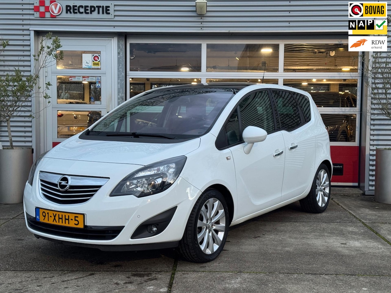 Opel Meriva - 1.4 Turbo Cosmo / Navi / Panodak / Trekhaak / 1-Eig - AutoWereld.nl