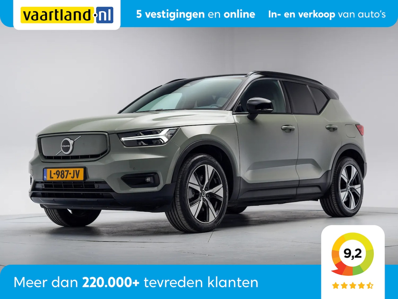 Volvo XC40 - Recharge P8 AWD R-Design Aut. [ Adapt.cruise Navigatie Carplay ] - AutoWereld.nl