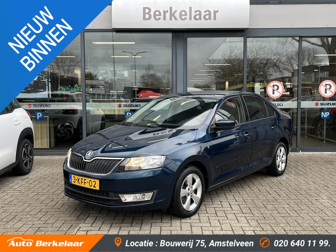 Skoda Rapid - 1.2 TSI Greentech Elegance | Parkeersensoren achter Climate controle | Cruise controle | - AutoWereld.nl