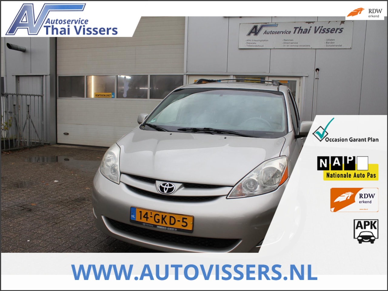 Toyota Sienna - XLE Yountimer Automaat 7Zitters Clima Leder Apk 4-1-27 - AutoWereld.nl