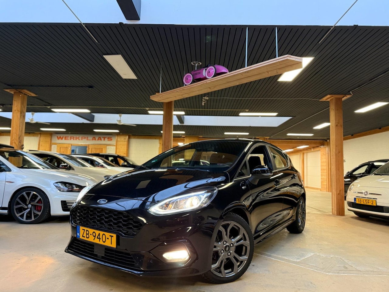 Ford Fiesta - 1.0 EcoBoost ST-Line Alle opties! Airco Cruise Control - AutoWereld.nl