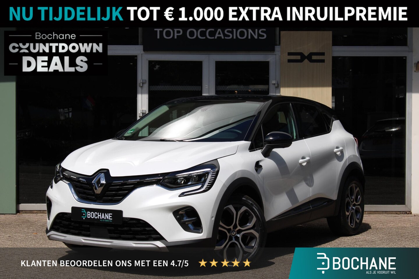 Renault Captur - 1.3 mild hybrid 160 techno | Around View monitor | Climate control | Cruise control | BOS - AutoWereld.nl