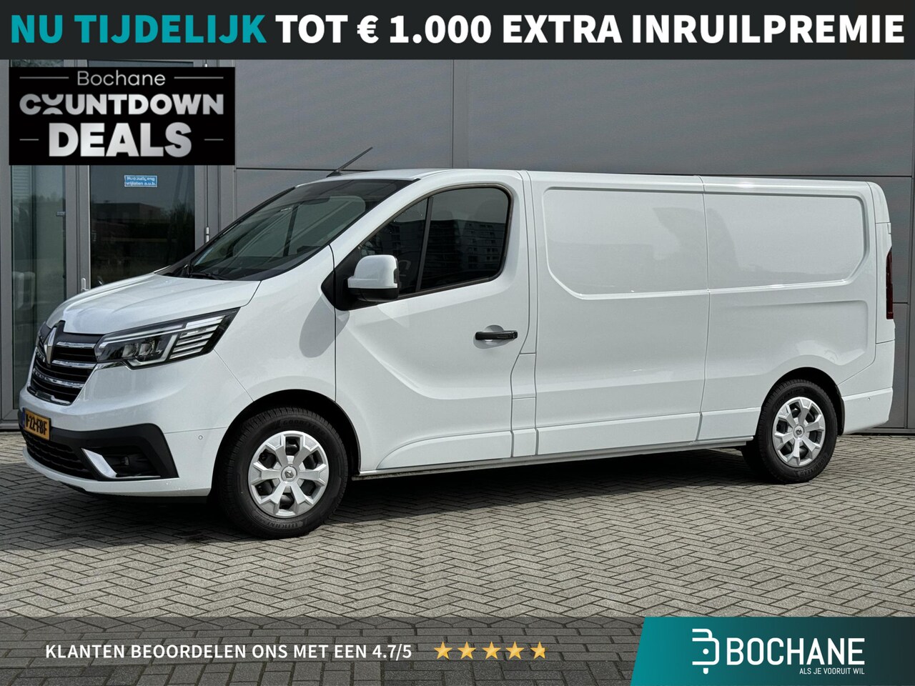 Renault Trafic E-Tech - T29 L2H1 Advance 52 kWh Renault Trafic E-Tech T29 L2H1 52 kWh Comfort | DEMO | 100% ELEKTR - AutoWereld.nl