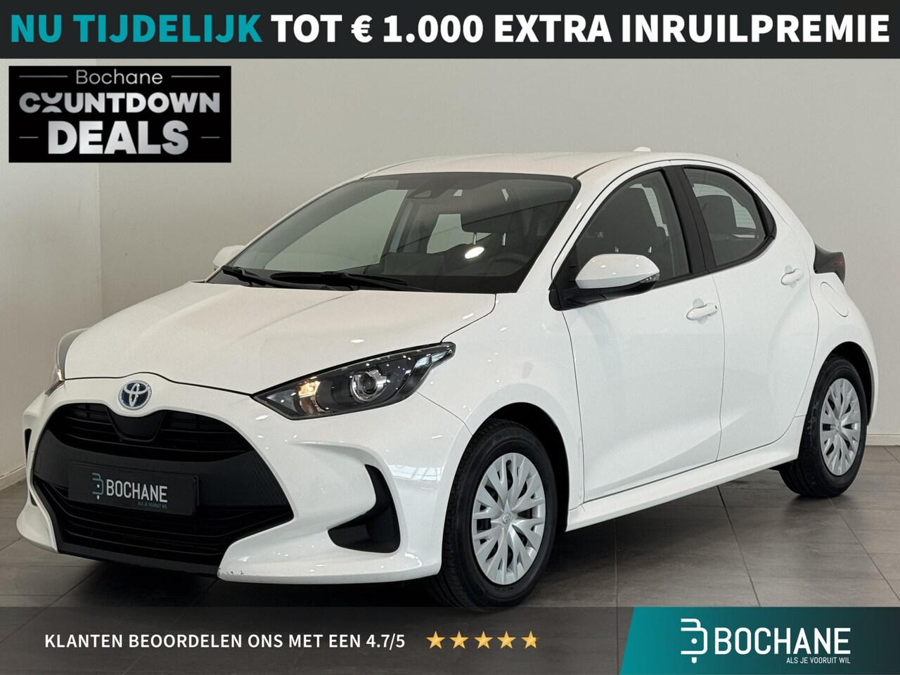 Toyota Yaris - 1.5 Hybrid Active | Navigatie | Climate Control | Cruise Control | Achteruitrijcamera | Ap - AutoWereld.nl