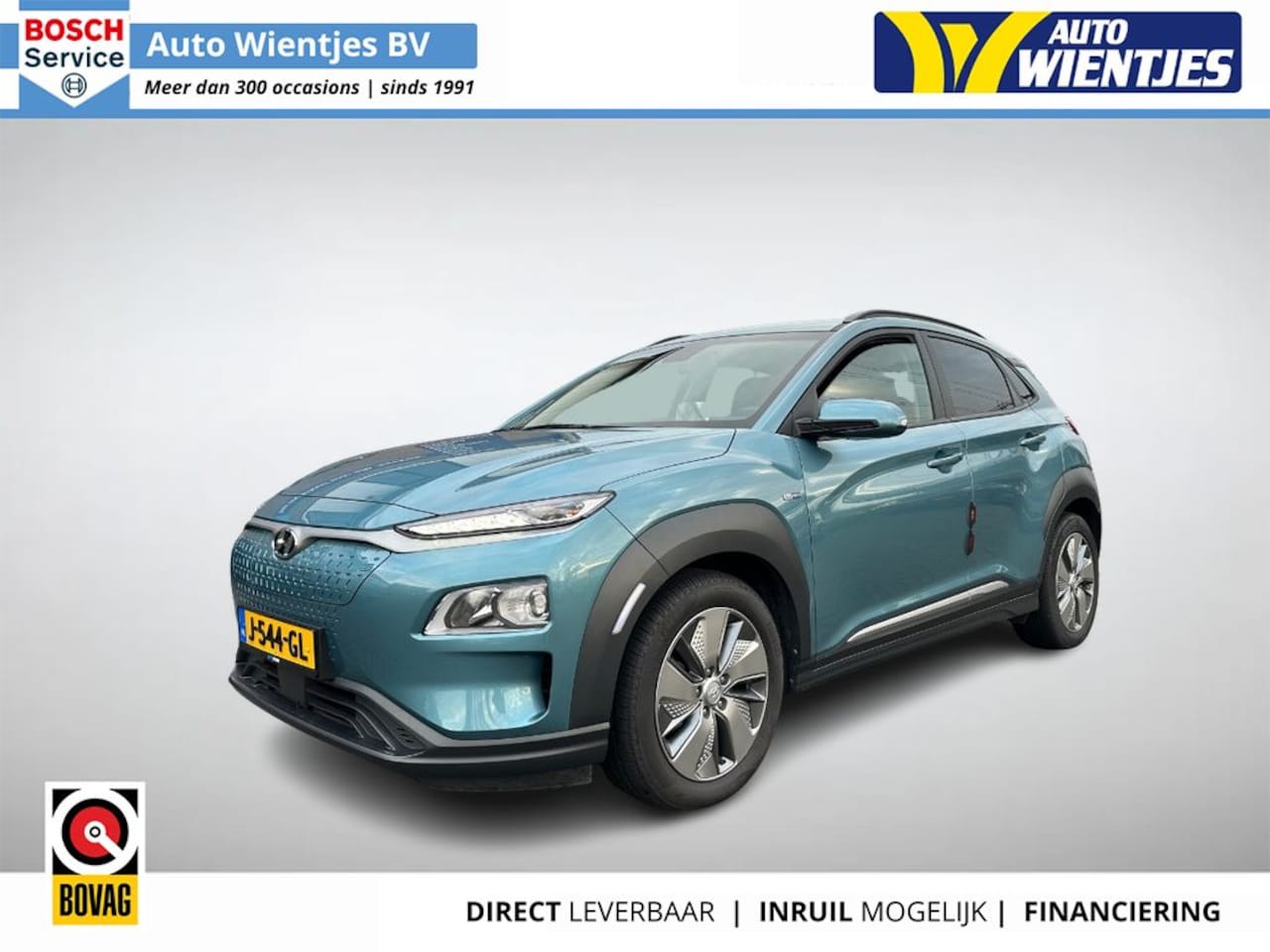 Hyundai Kona Electric - EV Fashion 64kWh 3-Fase | SoH 100% | Navi | Camera - AutoWereld.nl