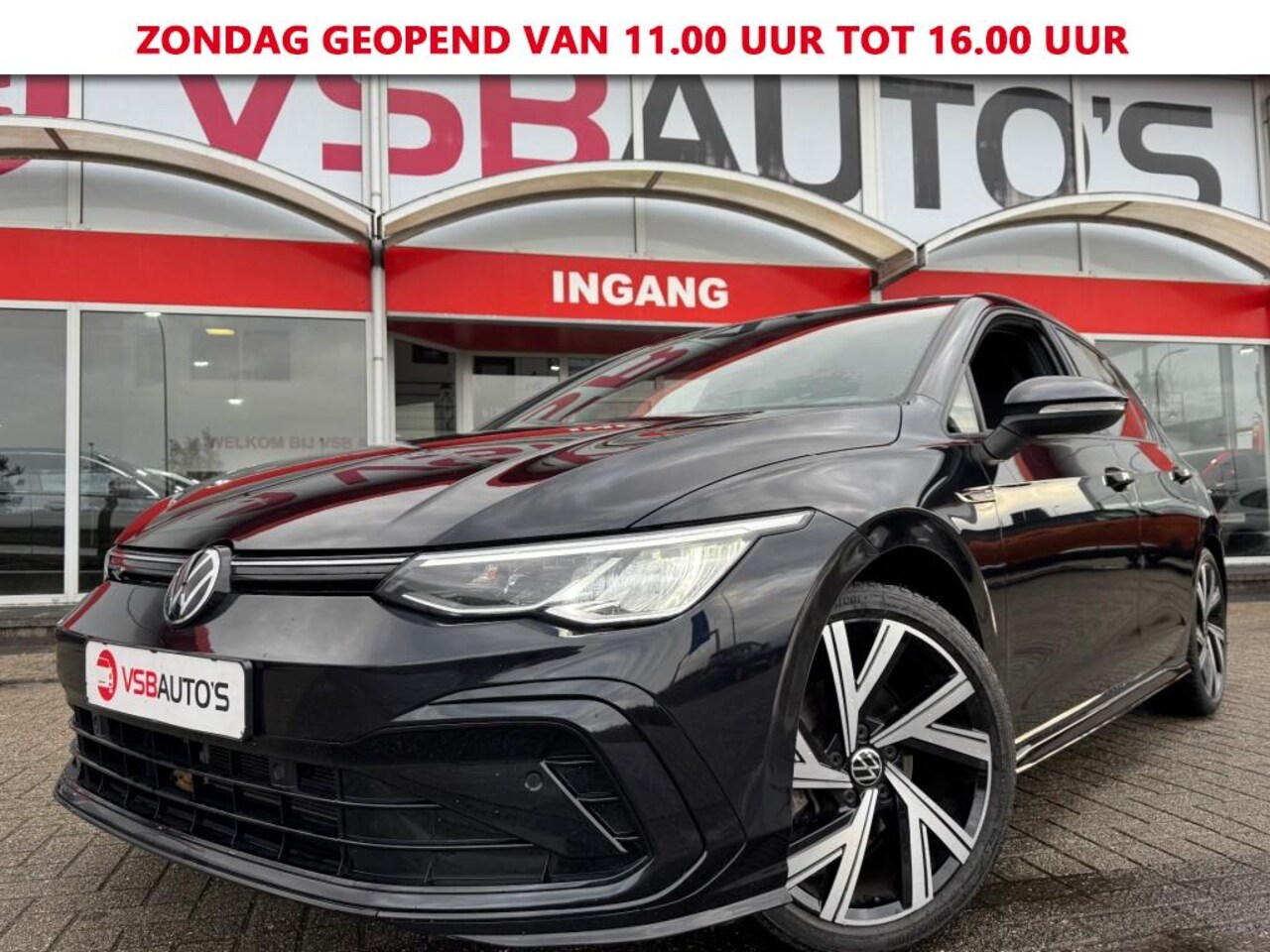 Volkswagen Golf - 1.5 ETSI 150PK AUT.R-LINE NAVI CAMERA AMBIENT LIGHT CARPLAY STUURVERWARMING STOELVERWARMIN - AutoWereld.nl