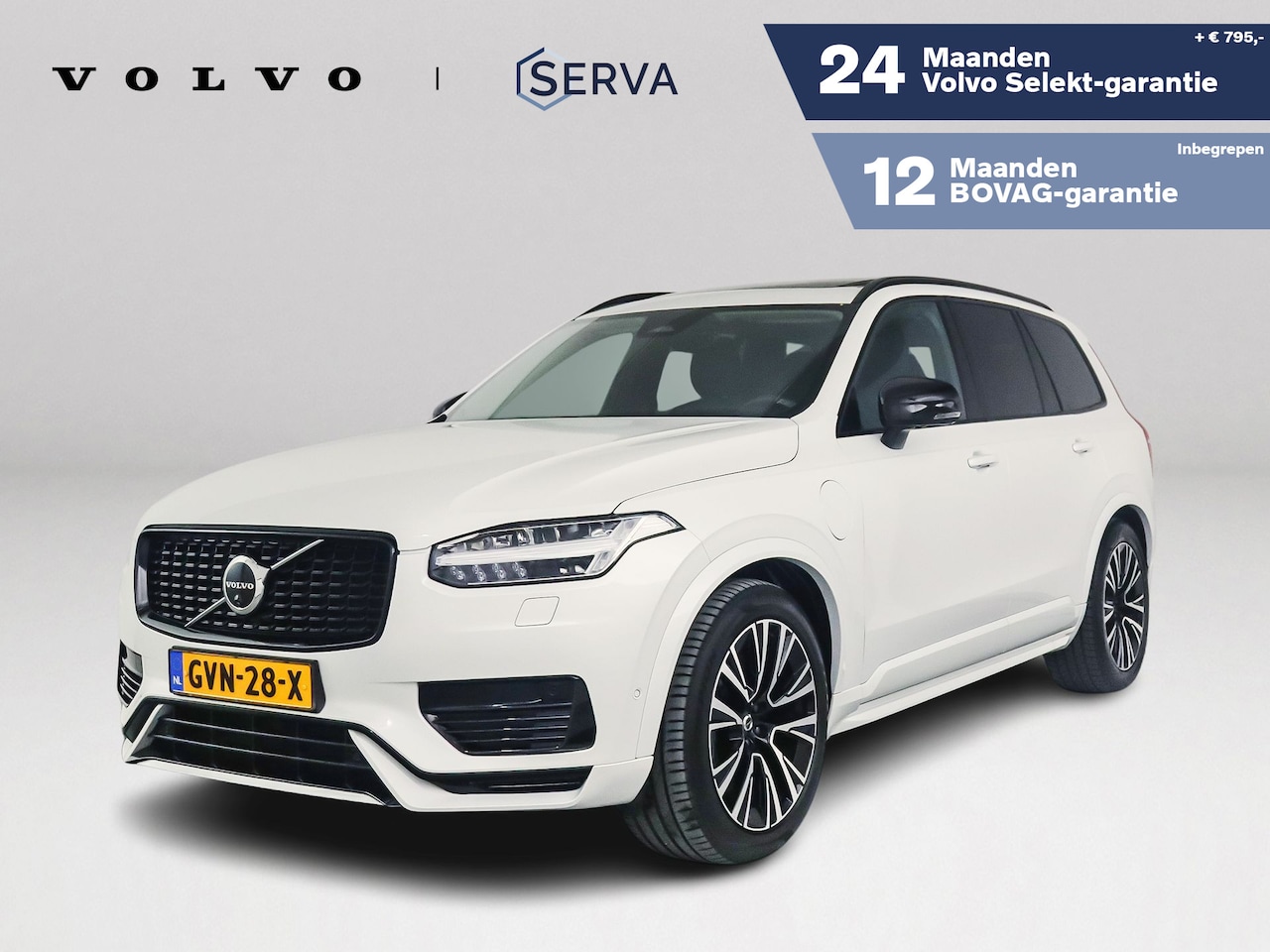 Volvo XC90 - T8 Plug-in hybrid AWD Ultra Dark | Panoramdak | 360° camera | Bowers & Wilkins | Luchtveri - AutoWereld.nl
