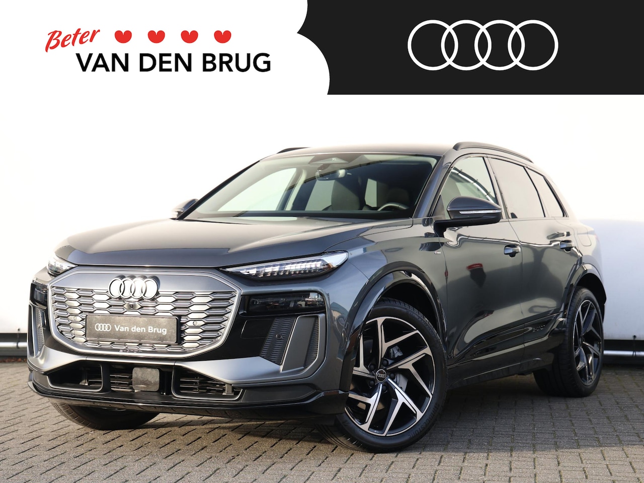Audi Q6 e-tron - edition 83 kWh | Verwarmbaar stuurwiel | 360° camera | Stoelverwarming v+a | Dodehoek dete - AutoWereld.nl