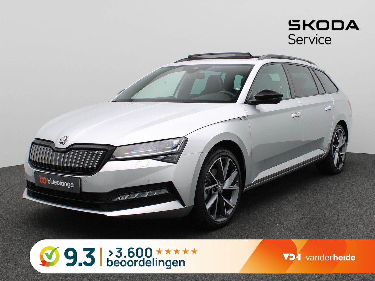 Skoda Superb Combi - 1.4 TSI iV Sportline Business 218PK DSG Pano-Schuifdak, Elektrische Memorystoel, Stoelverw - AutoWereld.nl
