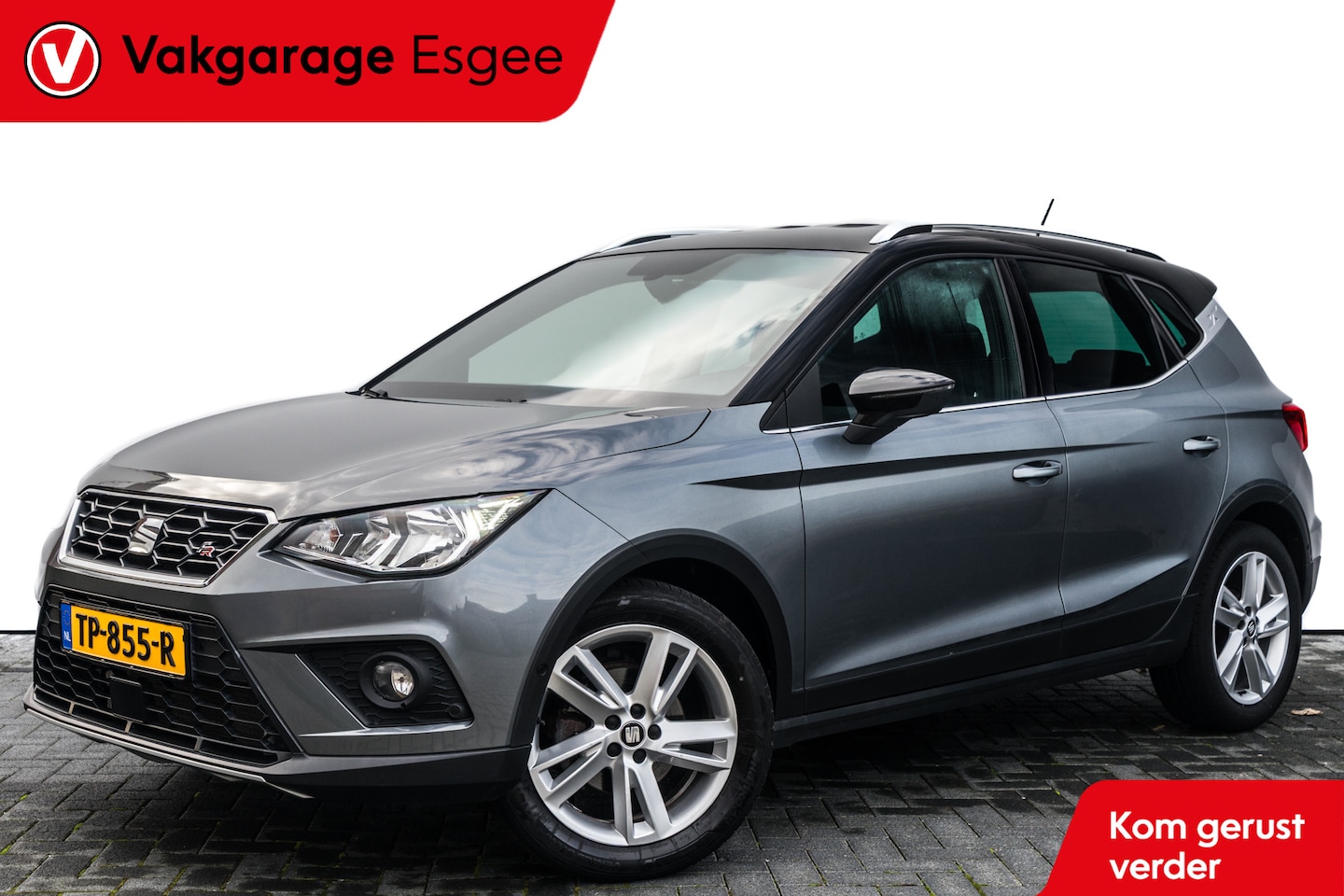 SEAT Arona - 1.0 116 PK TSI FR Business Intense | Clima | 39 DKM | Trekhaak | | Two tone-kleur | Clima - AutoWereld.nl
