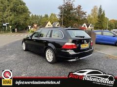 BMW 5-serie Touring - 525i, autom leer, pano, boekjes, YOUNGTIMER