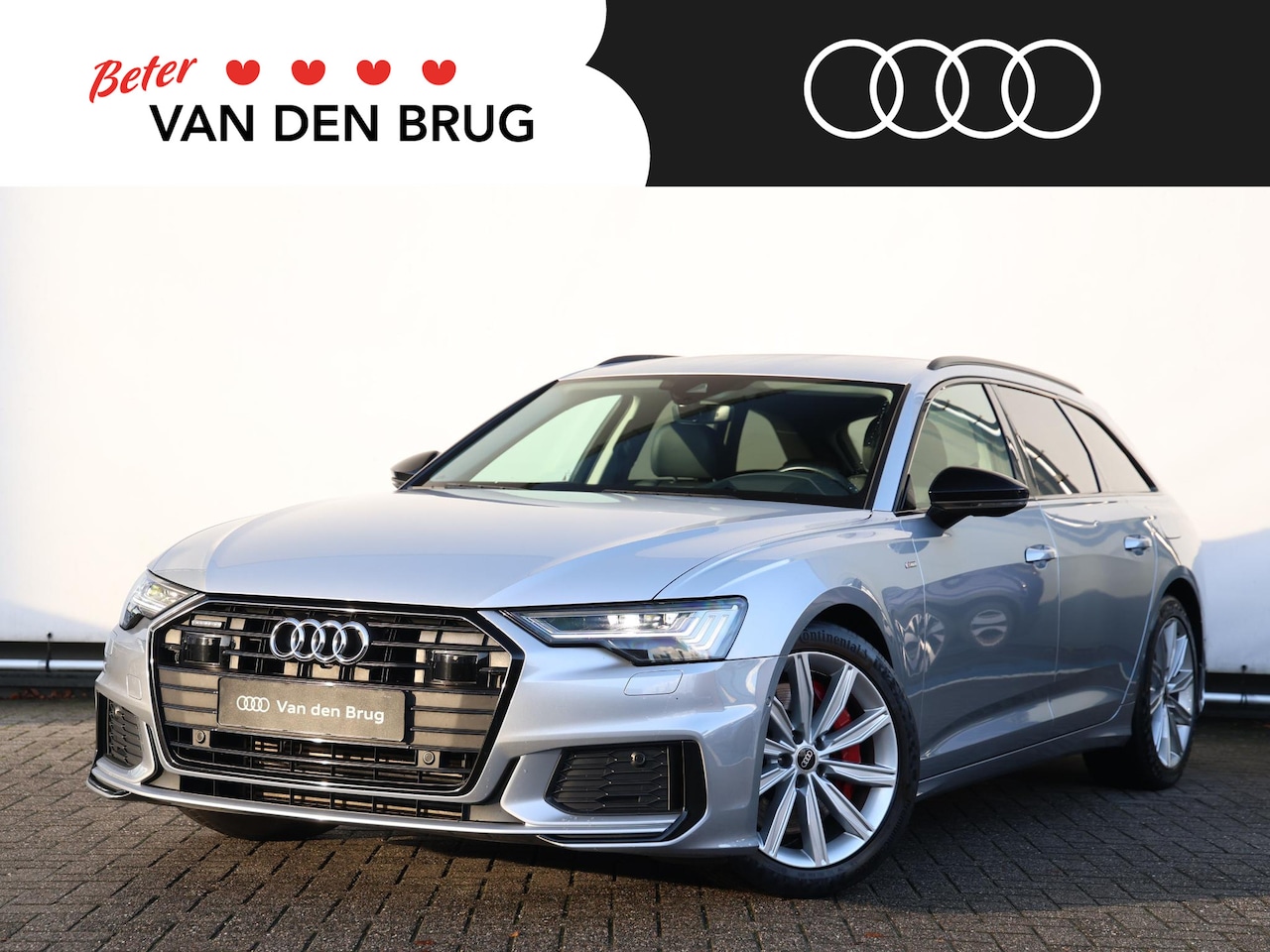 Audi A6 Avant - 55 TFSI e quattro Competition | Bekl. Alcantara/Leder S line | HUD | Matrix LED | Keyless - AutoWereld.nl
