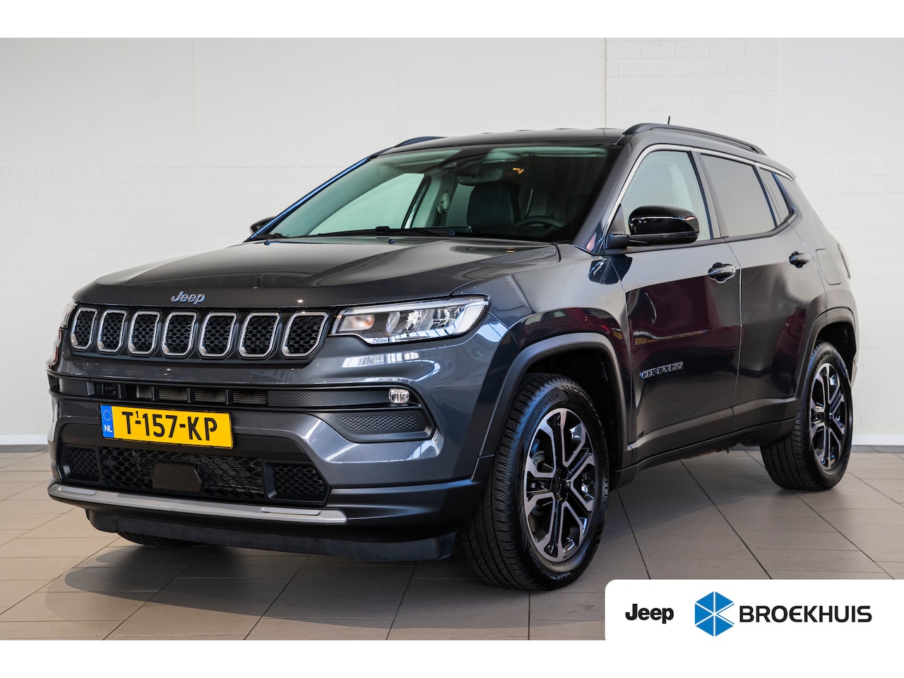 Jeep Compass - 4xe 240 Plug-in Hybrid Electric Limited | Navigatie | Climate Controle | Camera | Apple Ca - AutoWereld.nl