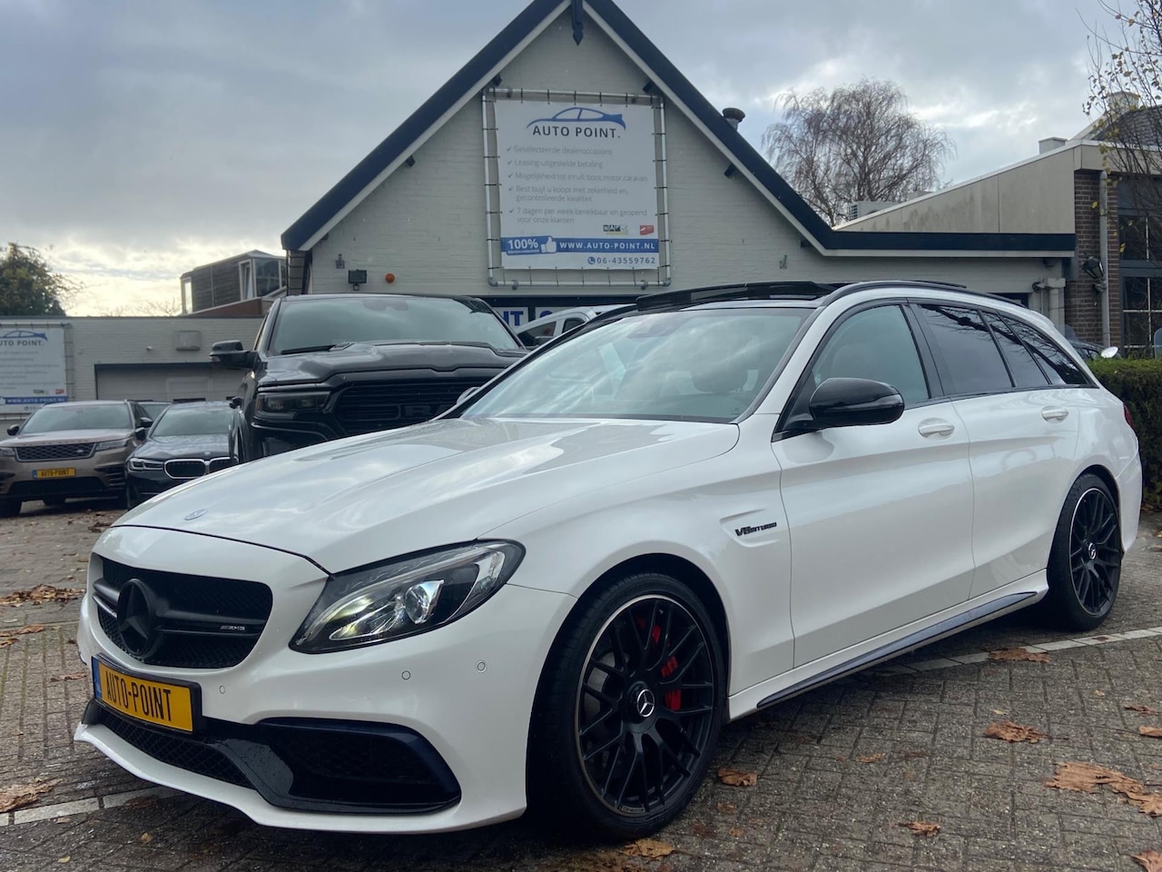 Mercedes-Benz C-klasse Estate - AMG 63 S EDITION 1 PANO/DESIGNO/IWC/BURMESTER - AutoWereld.nl