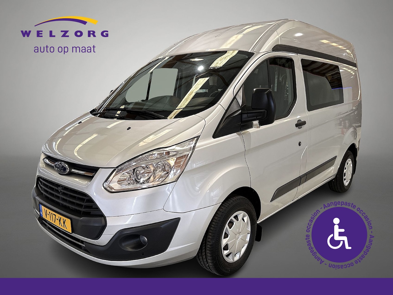 Ford Transit Custom - 270 2.0 TDCI L1H2 Trend Direct leverbaar! Rolstoelbus - AutoWereld.nl