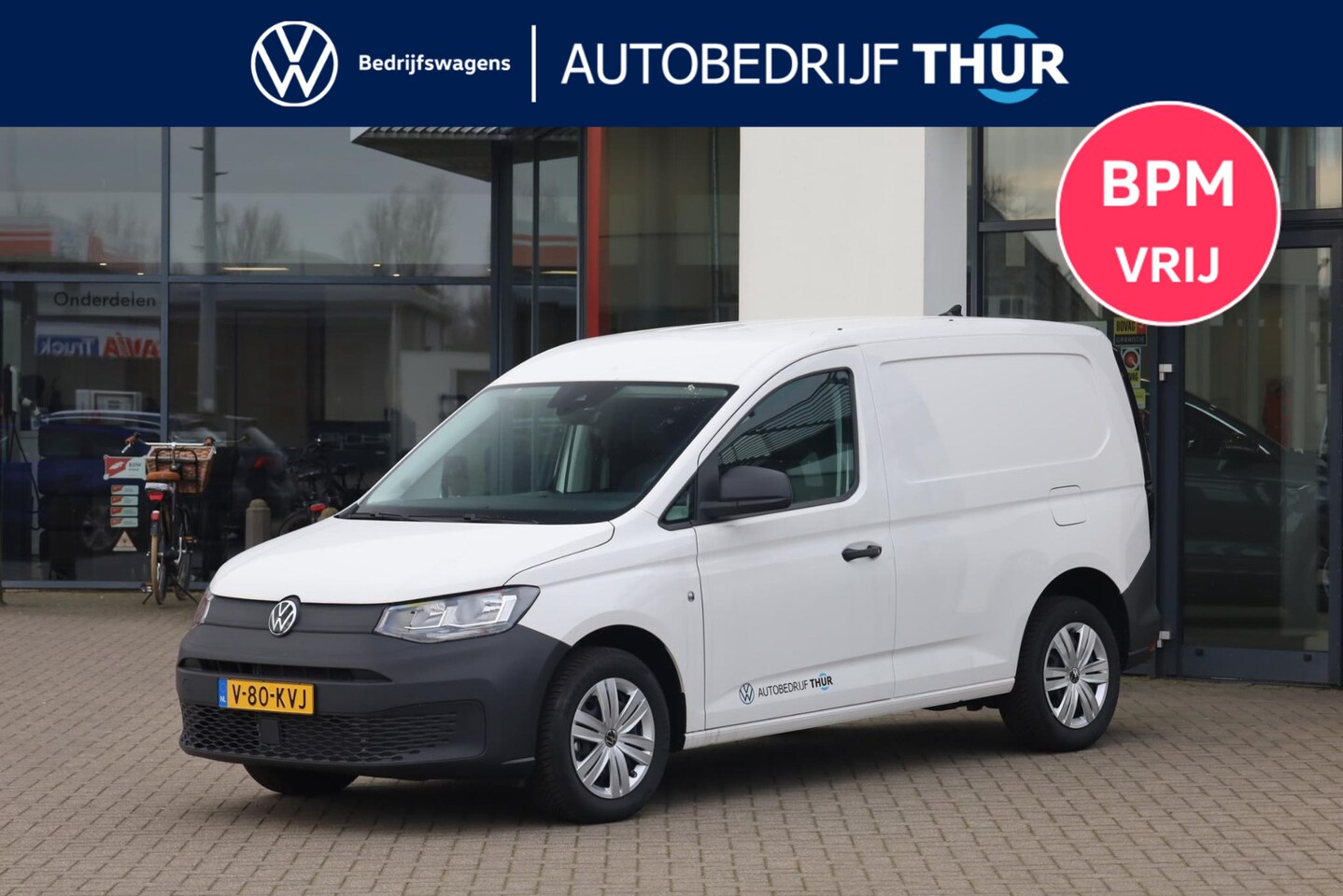 Volkswagen Caddy Cargo - 2.0 TDI Comfort 2.0 TDI Comfort 102PK / 75kW, Apple Carplay & Android Auto, cruise control airco, parkeers - AutoWereld.nl