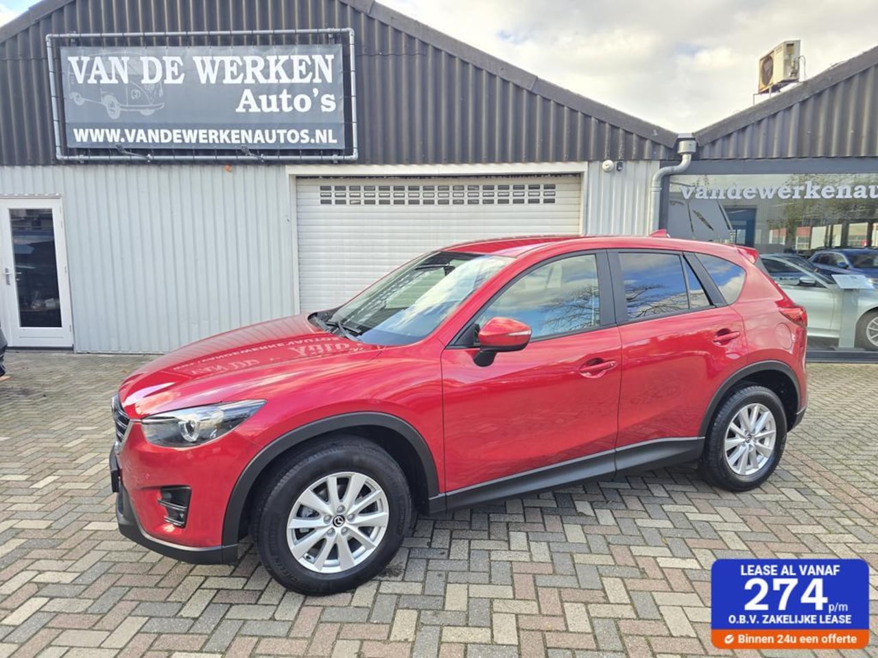 Mazda CX-5 - 2.0 SkyActiv-G 165 Skylease GT 2WD Clima|Navi|Leder|Trekhaak|LED|Bose|Nap!!! - AutoWereld.nl