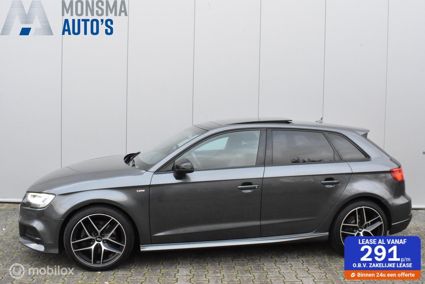 Audi A3 Sportback - 2.0 TFSI quattro S-Line Pano Virtual Leder/Alcantara Stoelverwarming 18" LMV Zeer mooi! - AutoWereld.nl