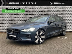 Volvo V60 - T6 Aut. Plug-in hybrid AWD Plus Dark | Harman Kardon Audio | Trekhaak | Stoel- / Stuurverw
